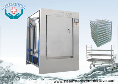 Stainless Steel 304 Pass Through Autoclave With HMI Control System