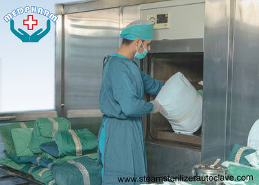 Saturated Steam CSSD Sterilizer With Water Ring Vacuum Pump and Pneumatic Valve